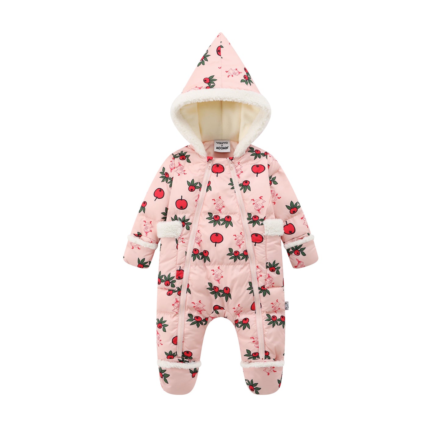 Baby Girls Long Sleeve Padded Romper
