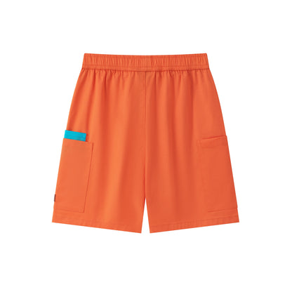 Boys Organic Cotton Double Pocket Shorts