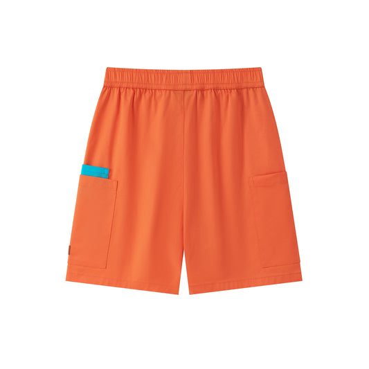 Boys Organic Cotton Double Pocket Shorts