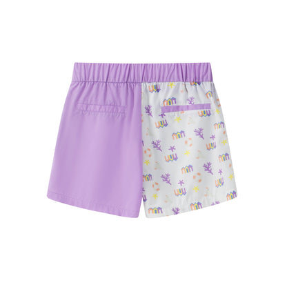 Girl Plain Layer Shorts