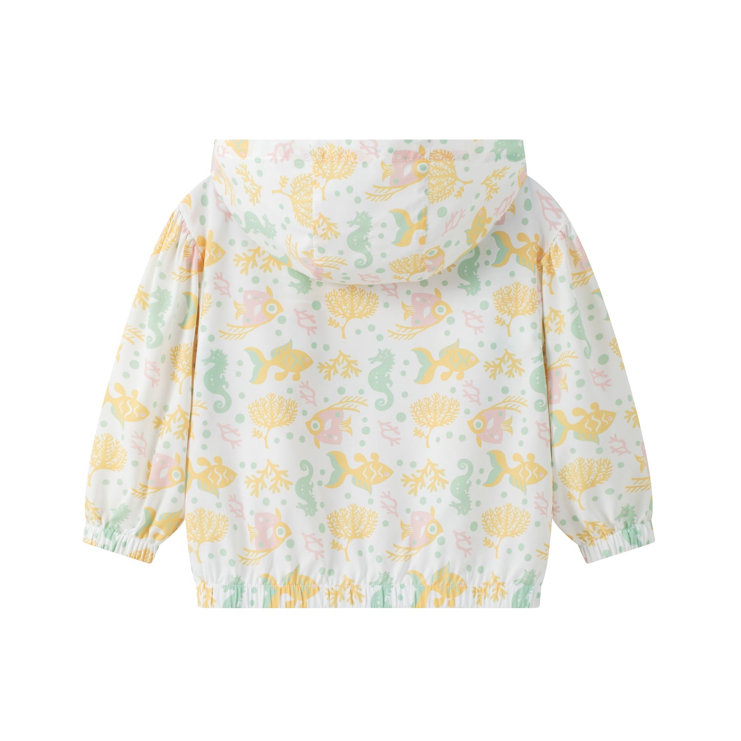 Toddler Fish All Over Print Uv Protection Jacket