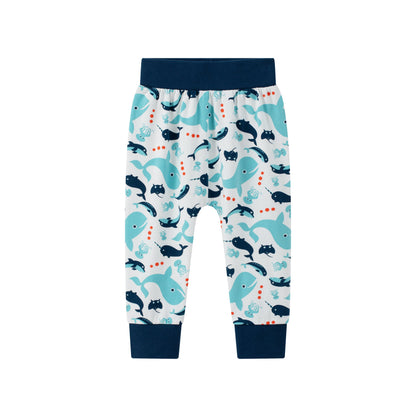 Vauva SS24 - Baby Boy Printed Leggings (Blue)