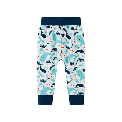 Vauva SS24 - Baby Boy Printed Leggings (Blue)