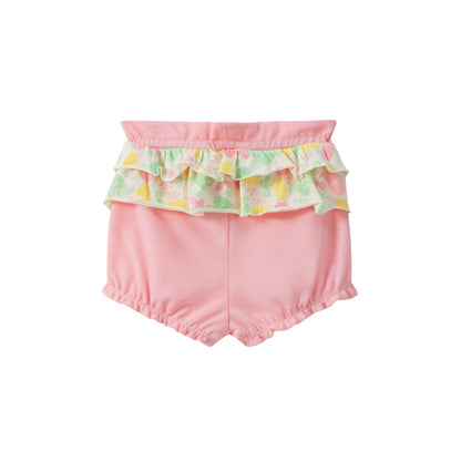 Organic Cotton Baby Girl's Short - Crystal Rose