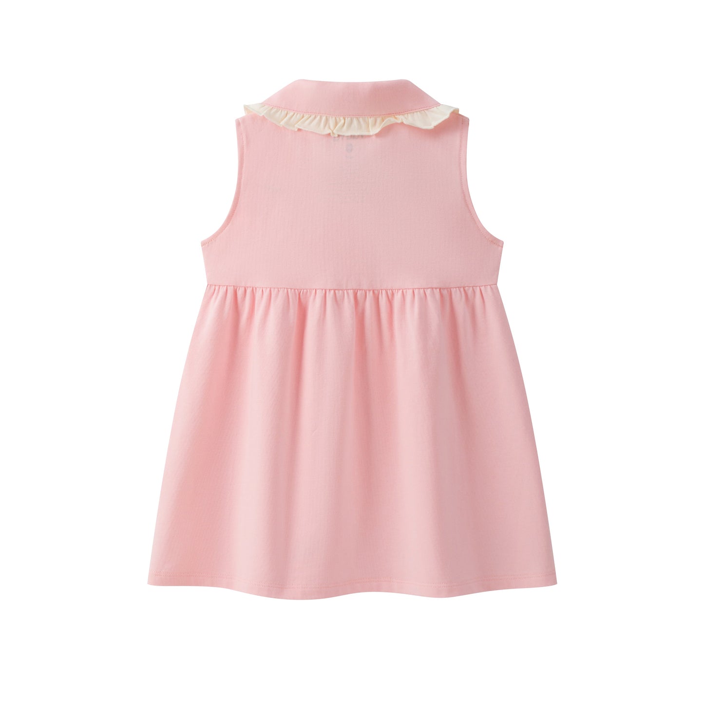 Baby Girl's Organic Cotton Plain Dress