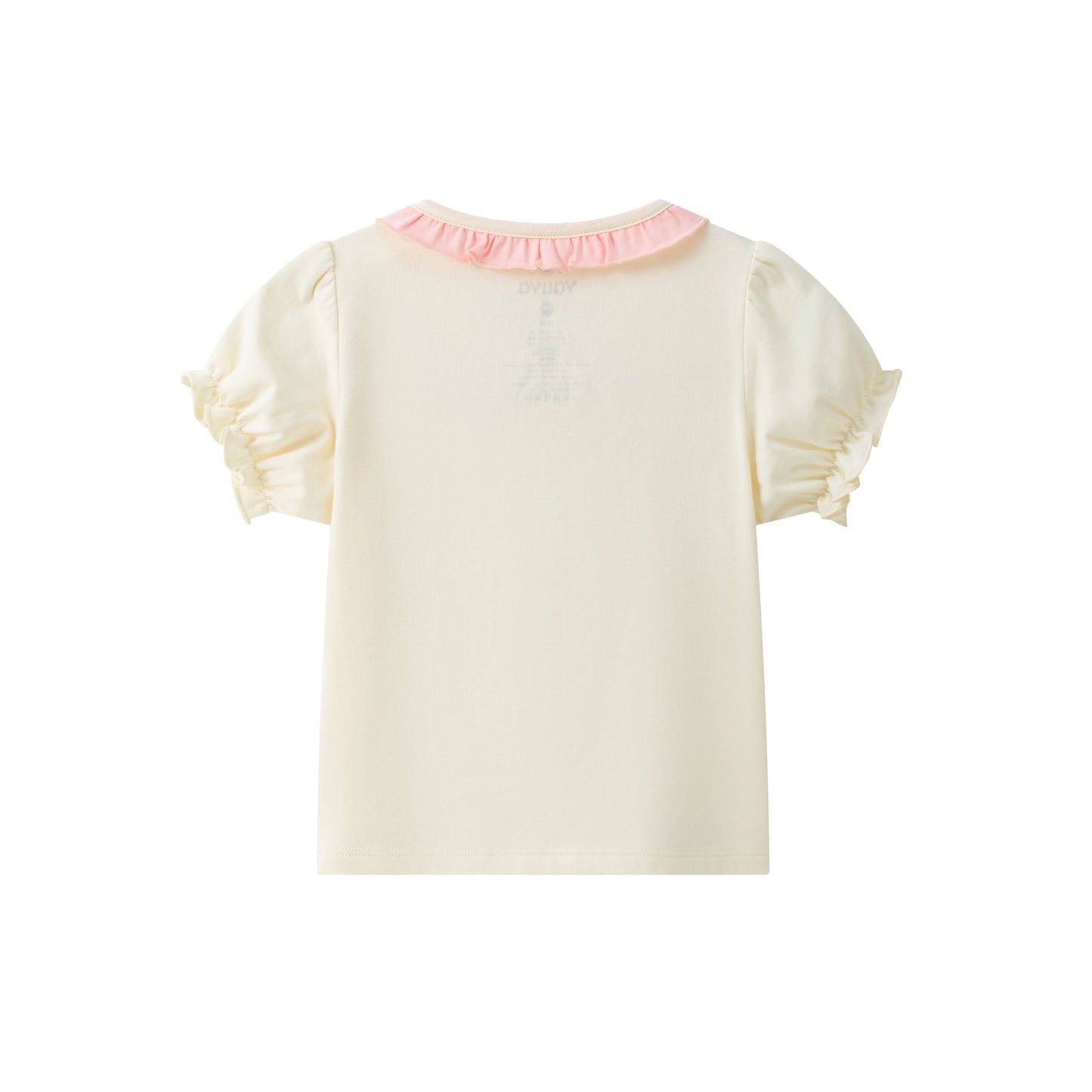 Organic Cotton Baby Girl's T-Shirt Plain Print