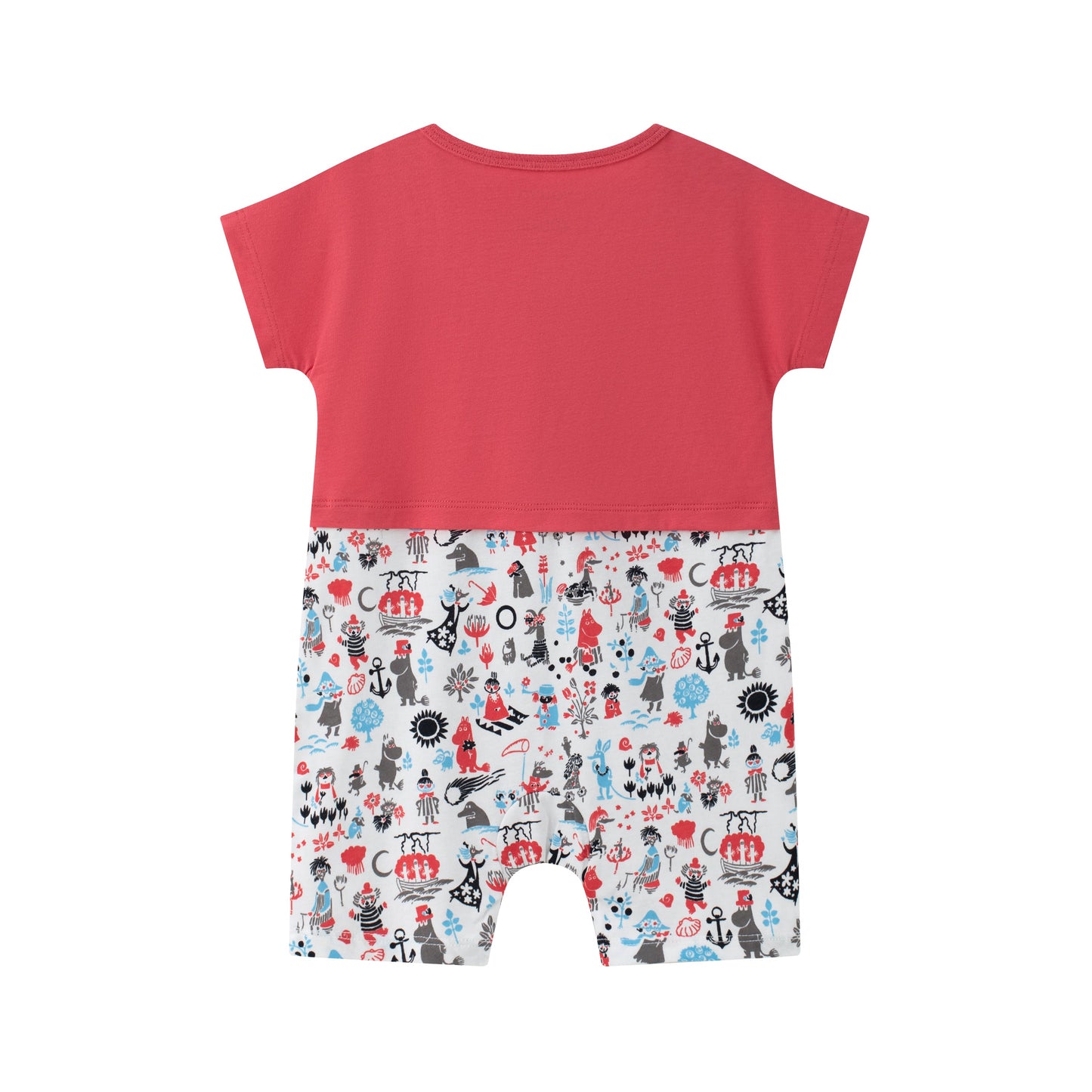 Baby Boys Too-Ticky Short Sleeve Romper