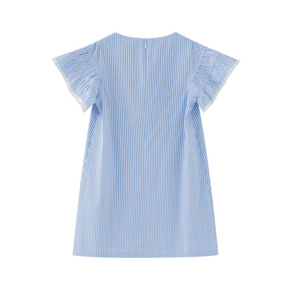 Toddler Girl Yarn Dyed Stripe Dress