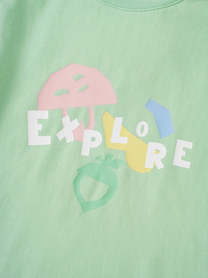 Kid Short Leeve Print Tee