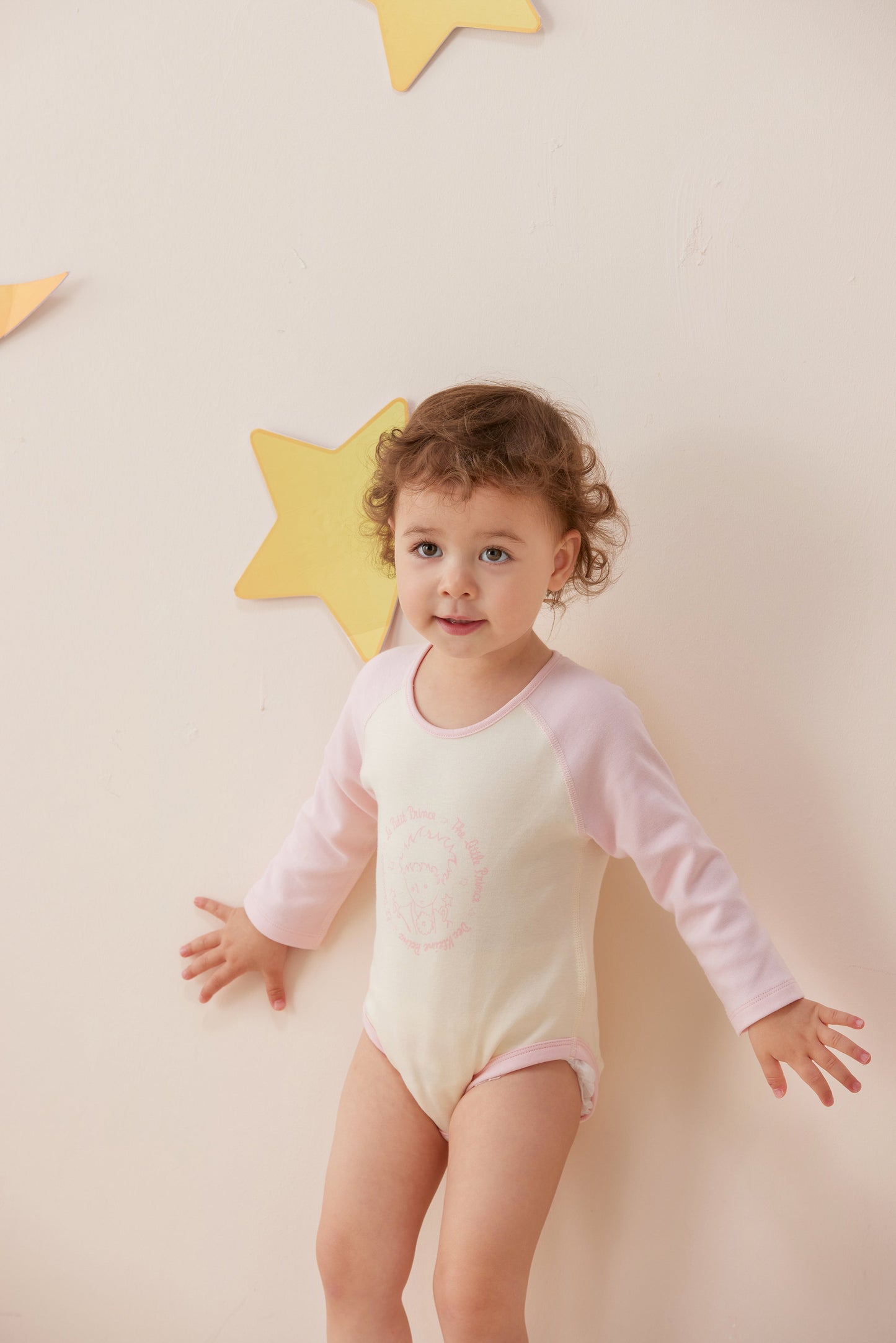 Baby Logo Print Longsleeve Bodysuit