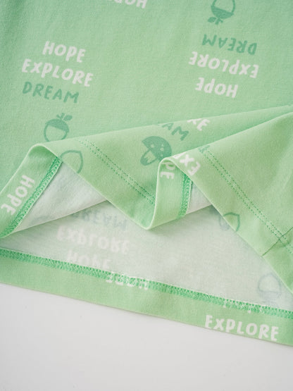 Kid Short Sleeve All-Over Print Tee