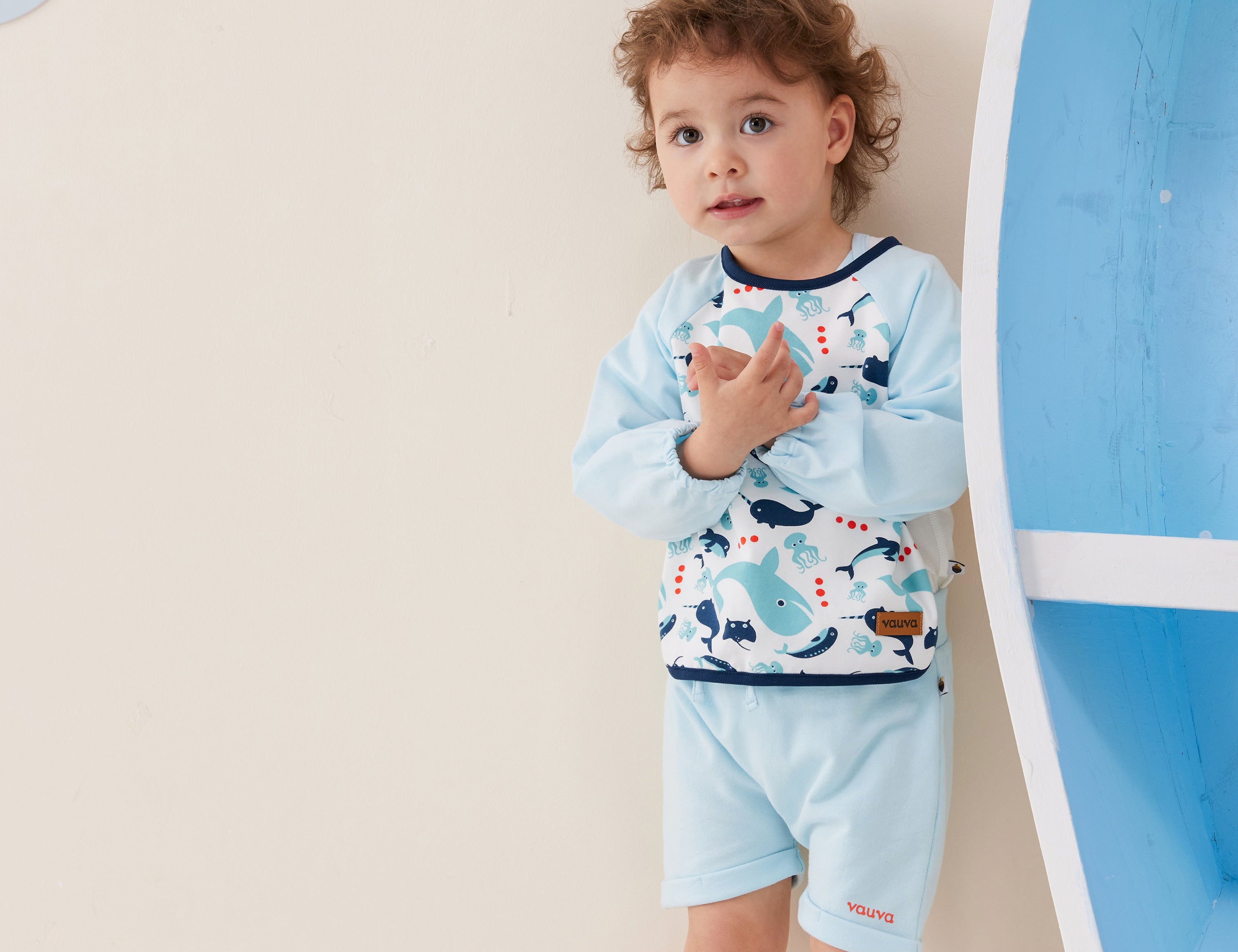 Baby Boy Long Sleeves Bib