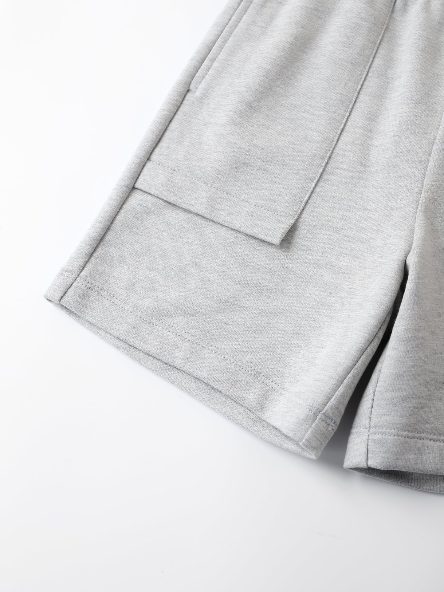Kid Logo Patch Sweat Shorts