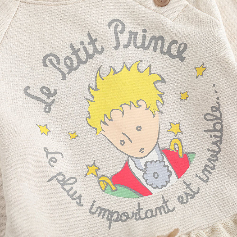 Character-Print Flare Hem Top