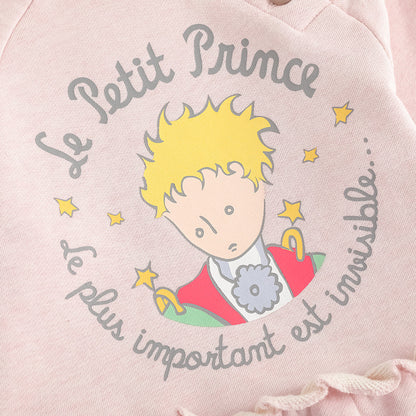 Character-Print Flare Hem Top