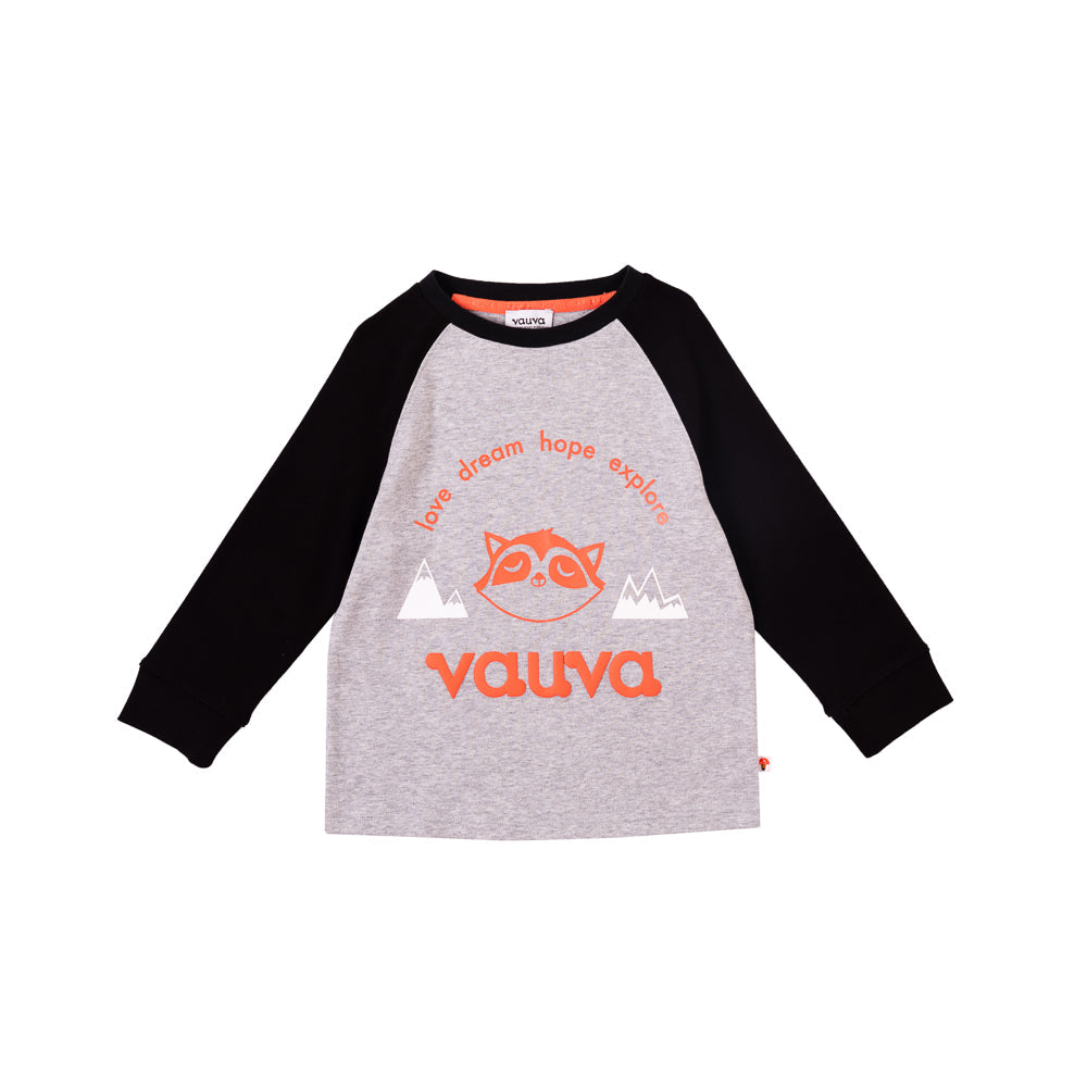 Boys Raccoon Hill Long Sleeves Tee