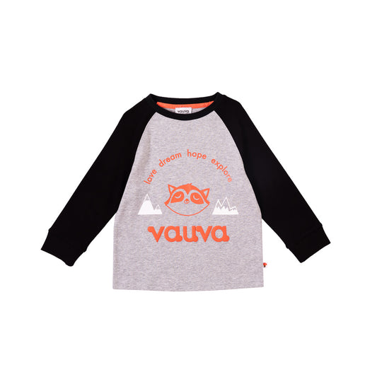 Boys Raccoon Hill Long Sleeves Tee