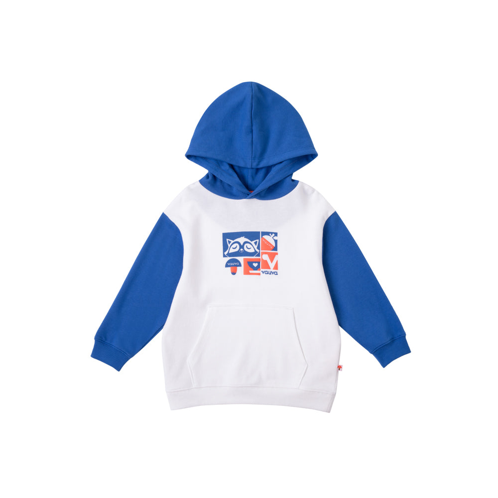 Boys Raccoon Love Eat Hoodie