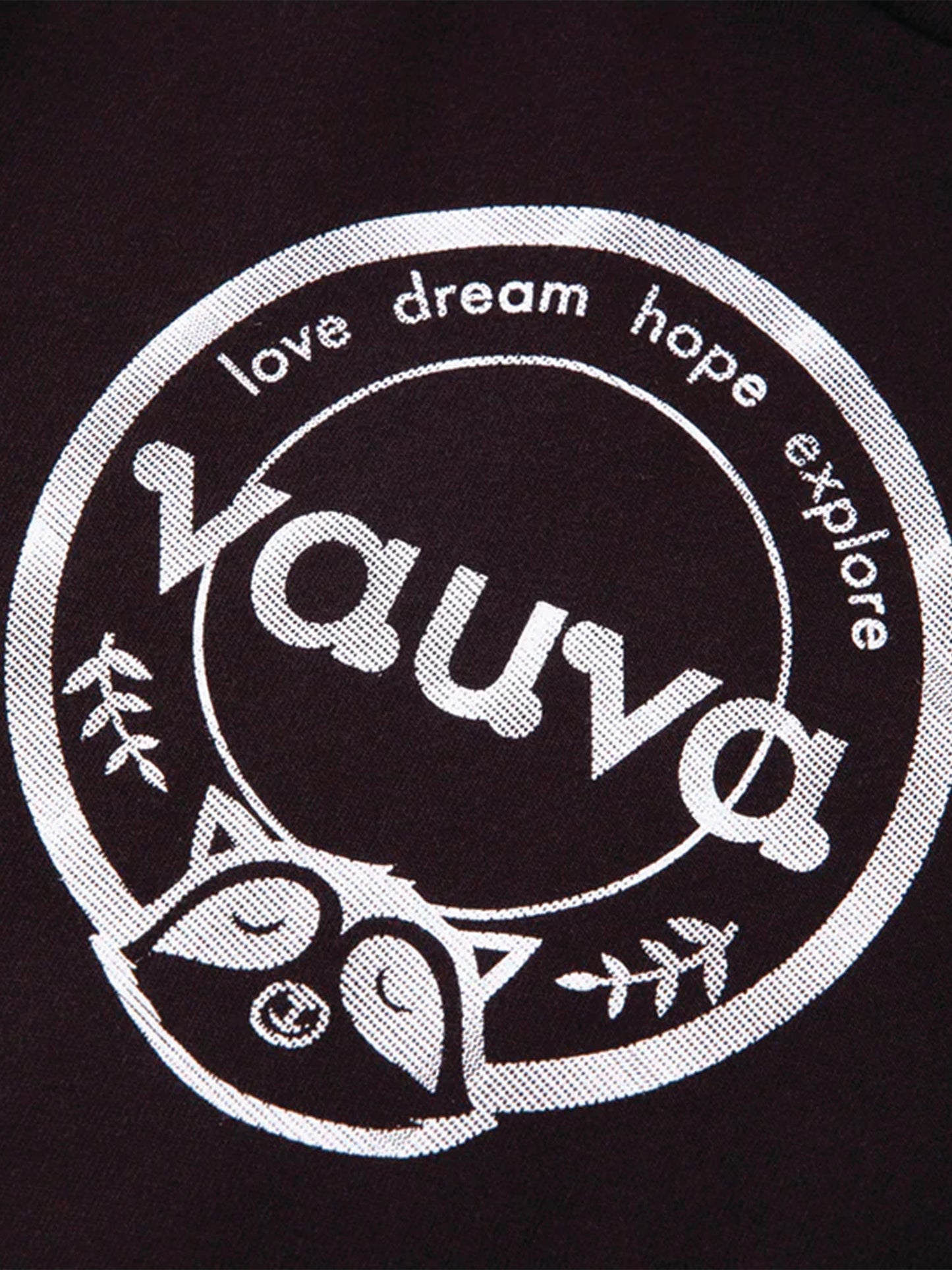 Boys Raccoon Love Dream Hope Explore Hoodie