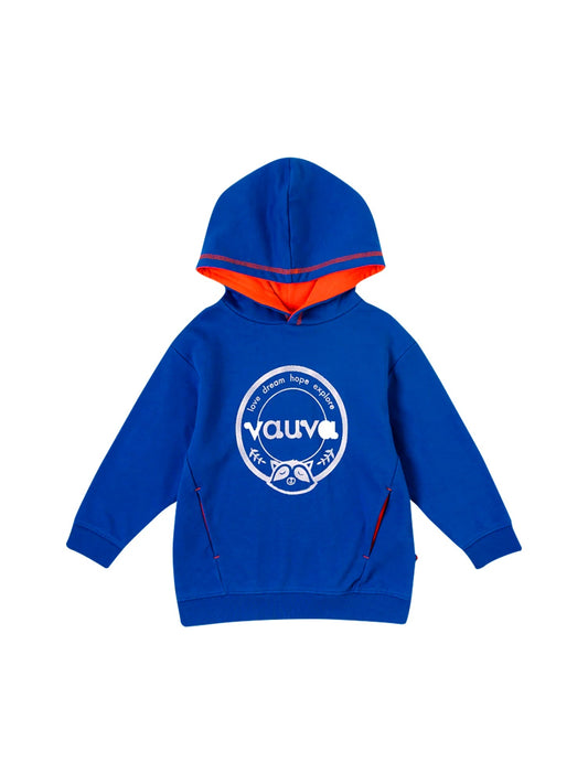 Boys Raccoon Love Dream Hope Explore Hoodie