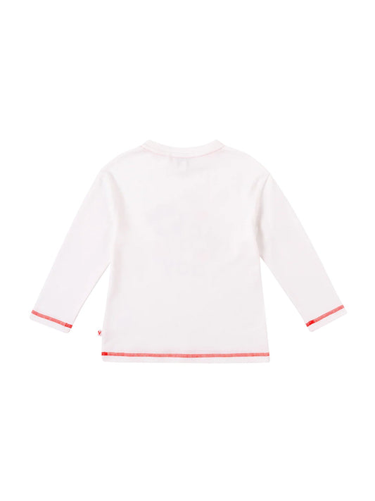 Boys Raccoon Play All Day Long Sleeves Tee