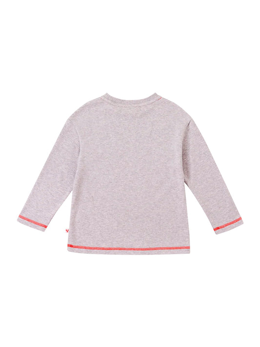 Boys Raccoon Play All Day Long Sleeves Tee