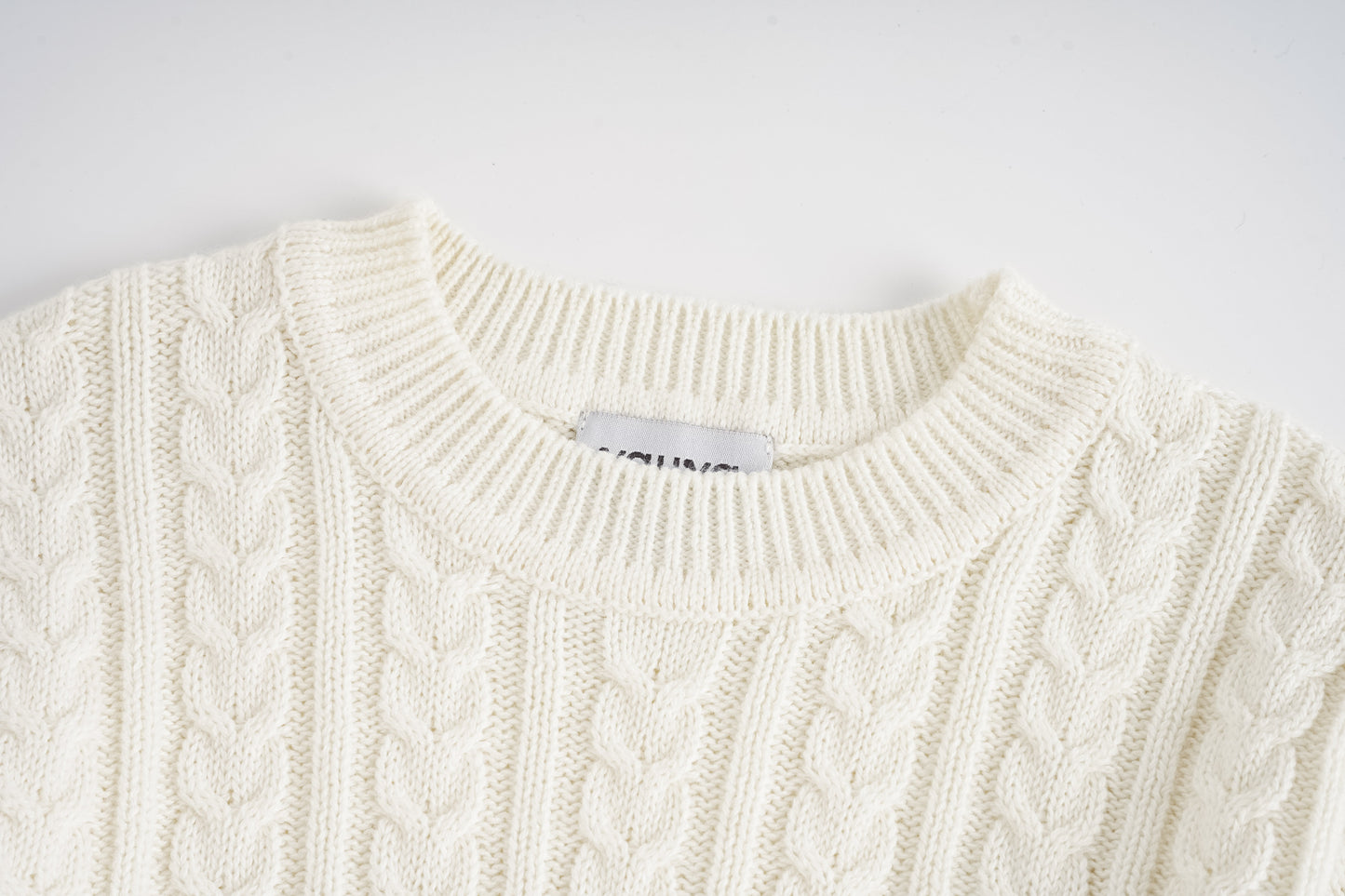 Fairisle Pattern Crew Neck Jumper