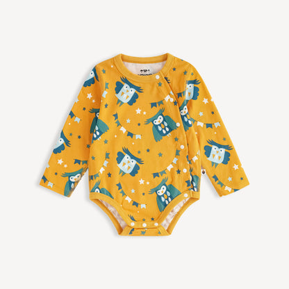 Owl-Print Baby Set