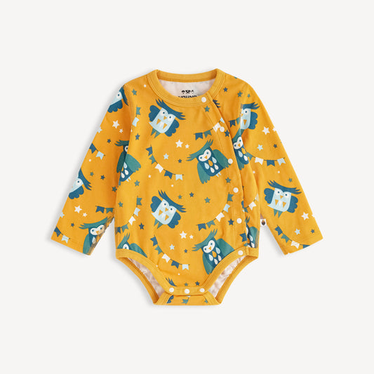 Owl-Print Baby Set