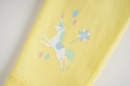 Unicorn-Print Skirt & Leggings