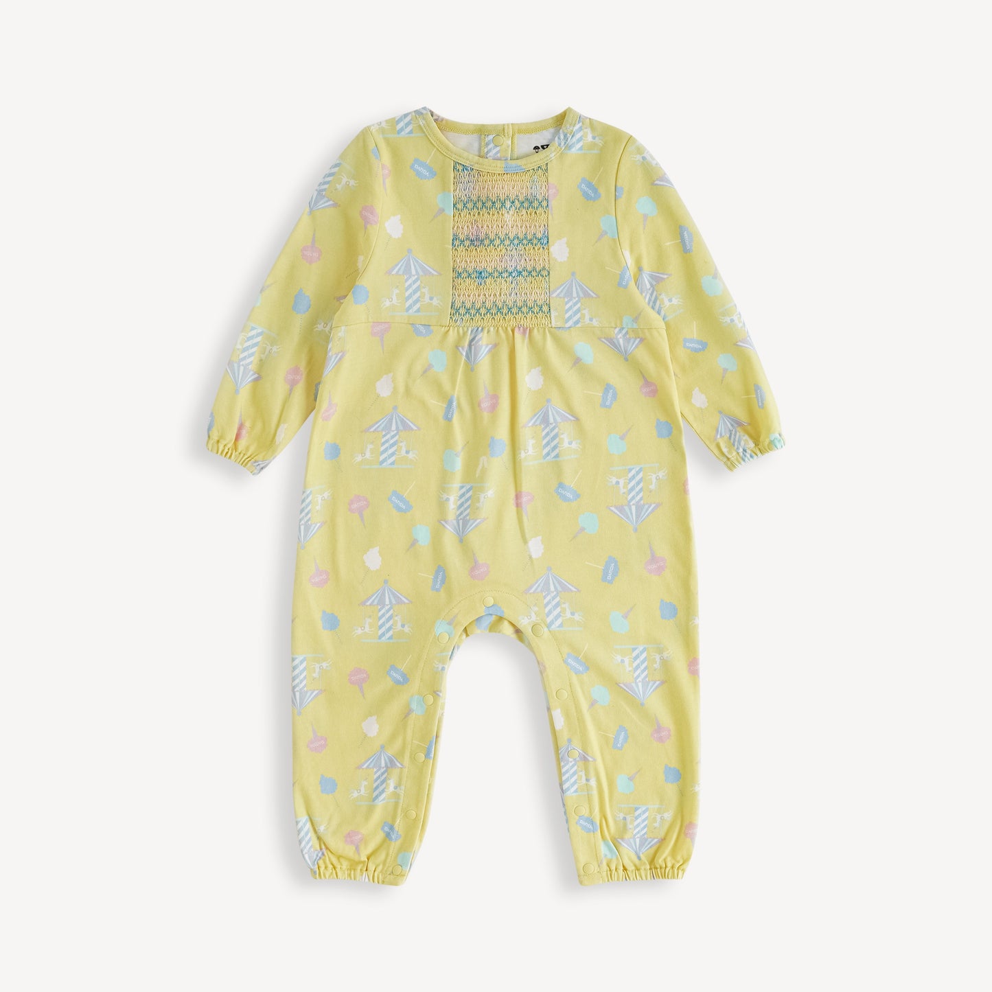 Unicorn-Print Romper