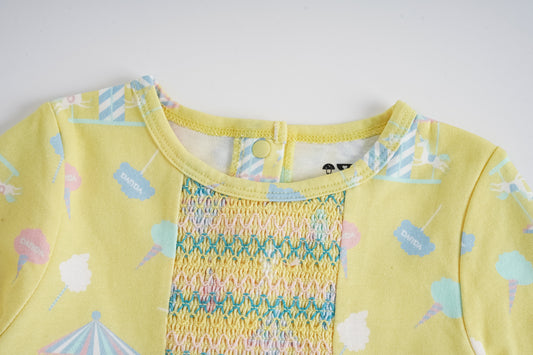 Unicorn-Print Romper