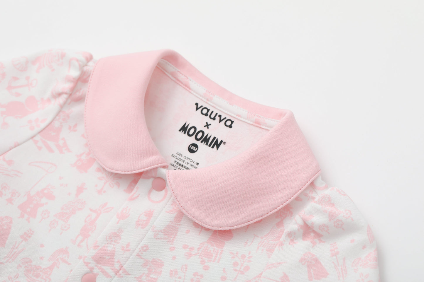 Baby Girl All Over Print Short Sleeve Dress