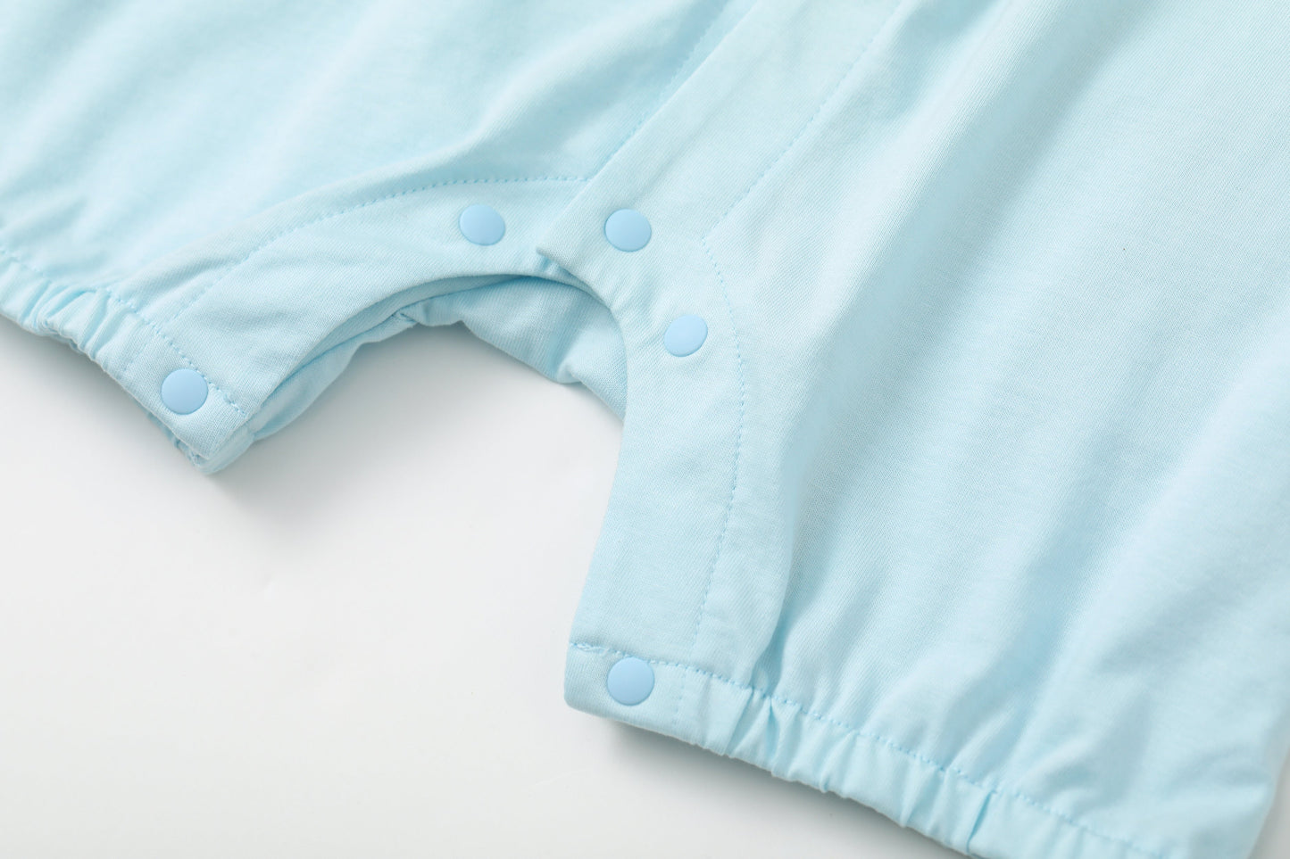 Baby Sailor Embroidered Short Sleeve Romper