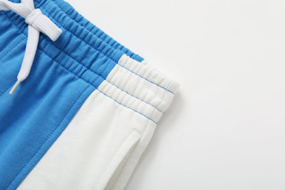 Boy Sailor Hook Embroidered Shorts