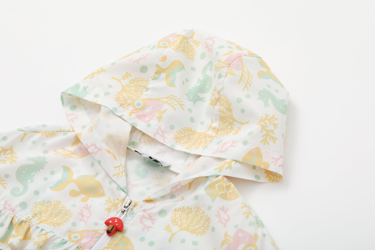 Toddler Fish All Over Print Uv Protection Jacket