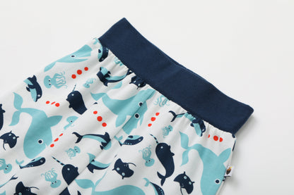 Vauva SS24 - Baby Boy Printed Leggings (Blue)