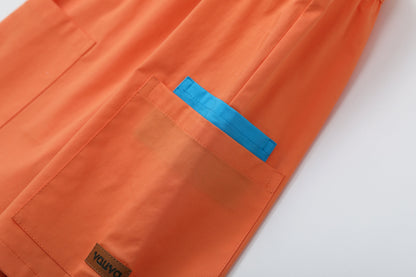 Boys Organic Cotton Double Pocket Shorts