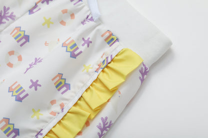 Girl All Over Print Shorts