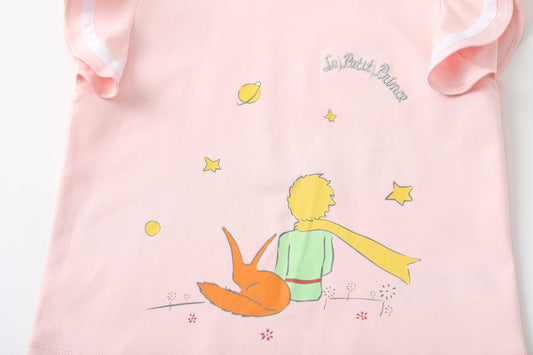 Toddler Girl's Little Prince Print T-Shirt