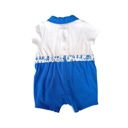 Baby Boy Moominpapa Embroidered Polo Romper