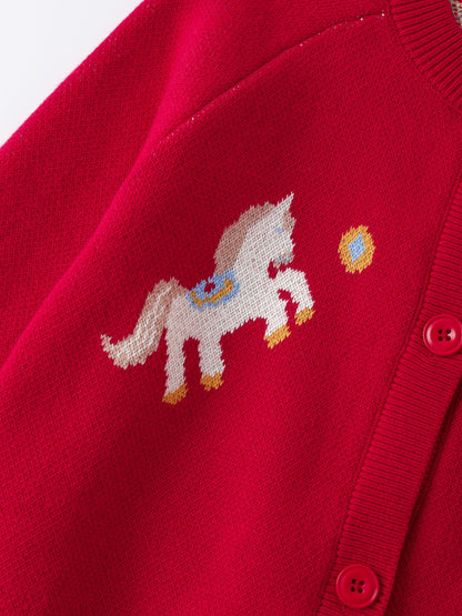 Kids Button-Up Cardigan