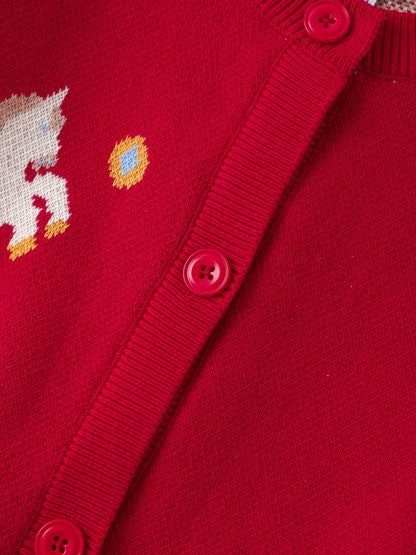Kids Button-Up Cardigan