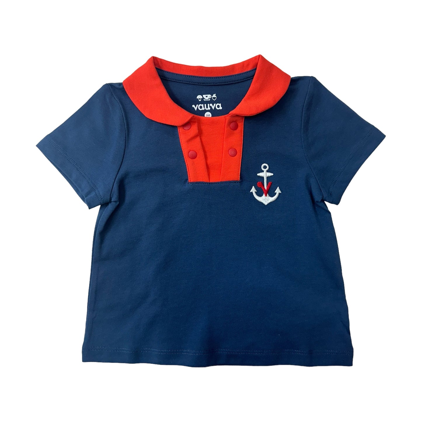 Baby Sailor Style T-Shirt & Shorts Set