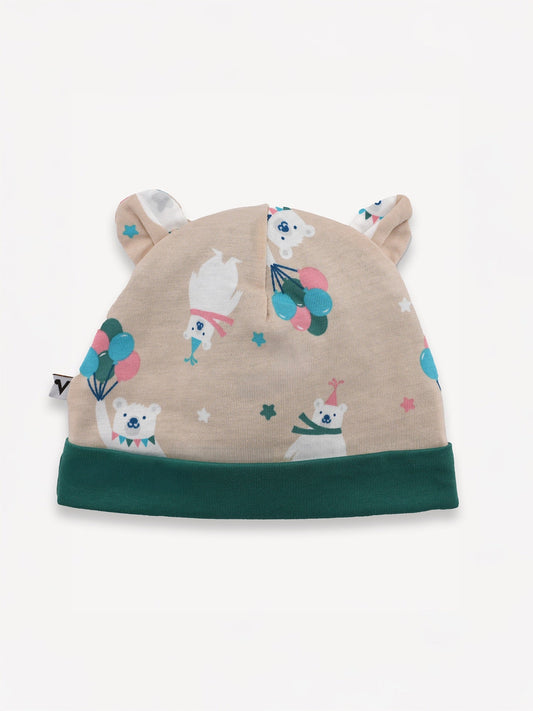 Bear-Print Hat