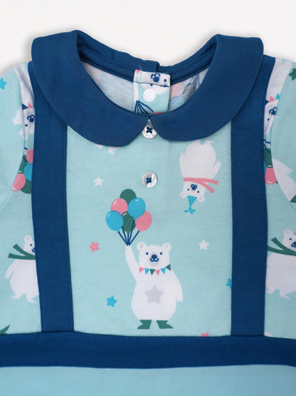 Bear Two-Tone Romper