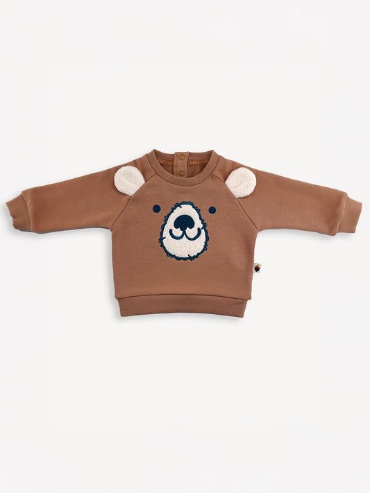 Bear Embellished Sweatshirt