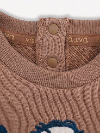 Bear Embellished Sweatshirt