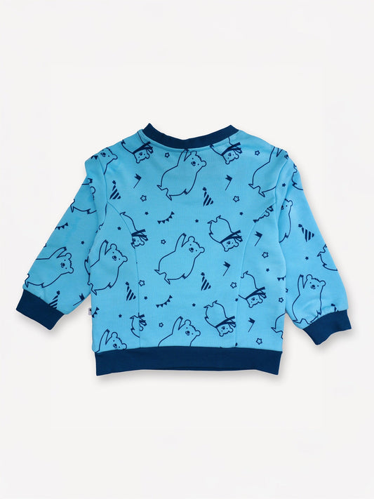 Bear-Print Sweatshirt