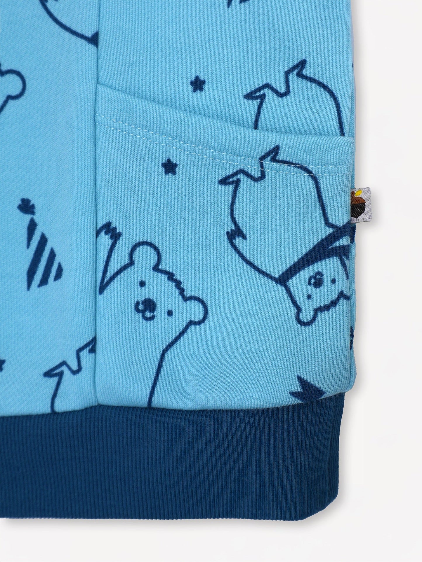 Bear-Print Sweatshirt